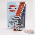 (Web Only) Mini GT - 1:64 - BMW M3 E30 Gulf Livery Limited Edition - Mijo Exclusives USA - MGT00314
