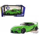 2023 Toyota GR Supra Streetfighter Vert -  Solido  1/18 - S1809004