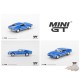 Ford Mustang Mach 1 - Bleu Grabber - Mini GT - 1:64 - MGT01138 Passion Diecast