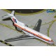United  Boeing  727-100 Saul Bass livery  polished belly / N7001U - Gemini Jets  1/400 - GJUAL2349