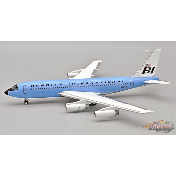 Braniff International Boeing 720-027 "Dark Blue" / N7078 / Inflight 200 / 1:200 / IF720BN0725