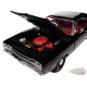 Dodge Coronet Super Bee 1969 (MCACN) noire avec intérieur rouge - Auto World - 1/18 - AMM1347 - Passion Diecast 