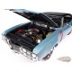 Oldsmobile Holiday Coupé 442 de 1968, couleur Teal Frost - Hemmings Muscle Machines - Auto World - 1/18 - AMM1350