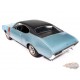1968 Oldsmobile Holiday Coupe 442 in Code F Teal Frost - Hemmings Muscle Machines - Auto World - 1/18 - AMM1350