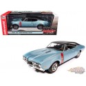 Oldsmobile Holiday Coupé 442 de 1968, couleur Teal Frost - Hemmings Muscle Machines - Auto World - 1/18 - AMM1350