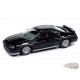 Chevrolet Monte Carlo SS 2001, noir brillant avec bande latérale à damier - Johnny Lightning 1/64 - JLCG033 B D Passion Diecast