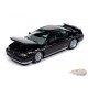 2001 Chevrolet Monte Carlo SS in Gloss Black with Checkered Side Stripe - Johnny Lightning 1/64 - JLCG033 B D Passion Diecast