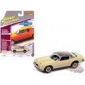 1975 Chevrolet Camaro in Cream Beige with Brown Roof - Johnny Lightning 1/64 - JLSP390 B