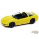 Chevrolet Corvette Édition 50e anniversaire 2003 en jaune millénaire - Johnny Lightning 1/64 - JLCG033 A A Passion Diecast