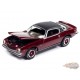 1975 Chevrolet Camaro in Dark Red Poly with Flat Black Roof - Johnny Lightning 1/64 - JLCG033 A C Passion Diecast