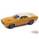 1971 Dodge Challenger R/T in Panther Pink with White Top - Johnny Lightning 1/64 - JLCG033 B F Passion Diecast