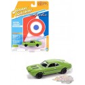 1969 AMC Javelin in Big Bad Green with C Stripe - Johnny Lightning 1/64 - JLCG037 F