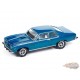 1974 Pontiac GTO in Regatta Blue Poly - Johnny Lightning 1/64 - JLMC034 B F Passion Diecast