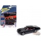 1974 Pontiac GTO in Gloss Black - Johnny Lightning 1/64 - JLMC034 A F Passion Diecast