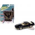 1987 Pontiac Firebird GTA King of the Jungle in Gloss Black - Johnny Lightning 1/64 - JLSP385 B