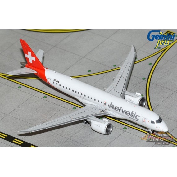 Helvetic Airways Embraer E190E2 / HB-AZC / Gemini 1:400 - GJOAW2323 GJ2323