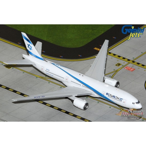 El Al Israel Airlines Boeing 777-200ER / 4X-ECB / Gemini 1:400 - GJELY2300 GJ2300