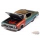 Chevelle Chevrolet 1968 couleur turquoise Tripoli - Projet en cours - Johnny Lightning 1/64 - JLSP404 B Passion Diecast