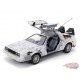 DeLorean Time Machine Brushed Frost Version Lights Back to the Future - Hollywood Rides Series - Jada - 1/24 - 36145