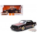 Buick Grand National 1987 - Noir avec capot et bandes rouges - Bigtime Muscle - Jada - 1/24 - 36586