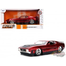 1973 Ford Mustang Mach 1 - Red - Bigtime Muscle - Jada - 1/24 - 36589