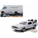 (Preorder) Retour vers le futur 40e anniversaire avec camion et emballage assorti - Rides Hollywood - Jada 1/32 - 36848