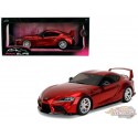 Toyota GR Supra Red Metallic - Pink Slips - Jada 1/18 - 36468