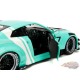 Nissan GT-R (R35) Liberty Walk Body Kit 2.0 bleu pâle - Pink Slips - Jada 1/18 - 36382 Passion Diecast 