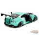 Nissan GT-R (R35) Liberty Walk Body Kit 2.0 Light Blue - Pink Slips - Jada 1/18 - 36382 Passion Diecast 