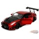 Nissan GT-R (R35) Liberty Walk Body Kit 2.0 Red Metallic - Pink Slips - Jada 1/18 - 36465 Passion Diecast 