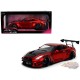 Nissan GT-R (R35) Liberty Walk Body Kit 2.0 Rouge métallique - Pink Slips - Jada 1/18 - 36465 Passion Diecast 