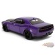 Dodge Challenger SRT Violet Démon Métallisé avec capot noir mat - Pink Slips - Jada 1/18 - 36473 Passion Diecast 