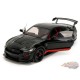 Shelby GT500 Code Red Noire avec bandes rouges - Pink Slips - Jada 1/18 - 36385 Passion Diecast 