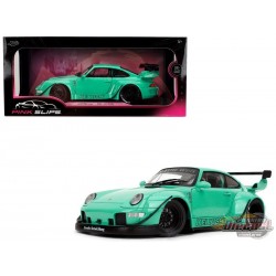 RWB Body Kit "Kei Kishi" bleu clair - Pink Slips - Jada 1/18 - 36463 Passion Diecast 