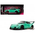 (Preorder) RWB Body Kit "Kei Kishi" bleu clair - Pink Slips - Jada 1/18 - 36463