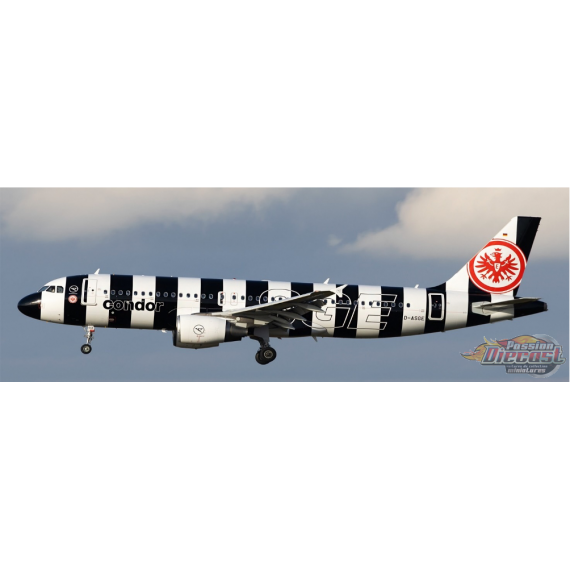 Condor Airbus A320 "Eintracht Frankfurt" / D-ASGE /  JC Wings / 1:400 / XX40838