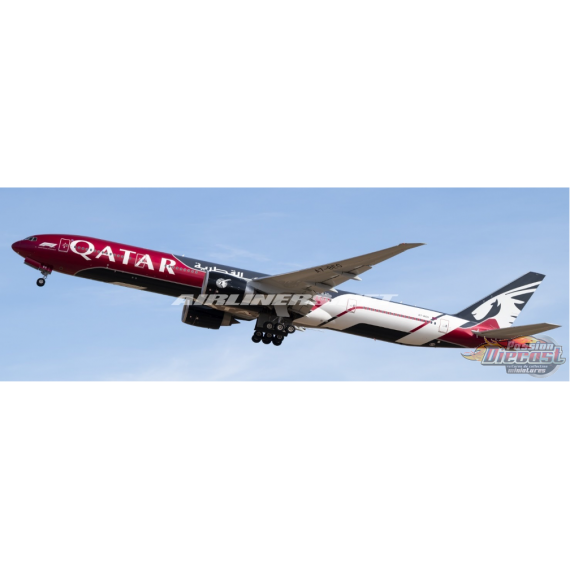 Qatar Airways Boeing 777-300ER "Formula 1" / A7-BEG /  JC Wings / 1:400 / XX40844