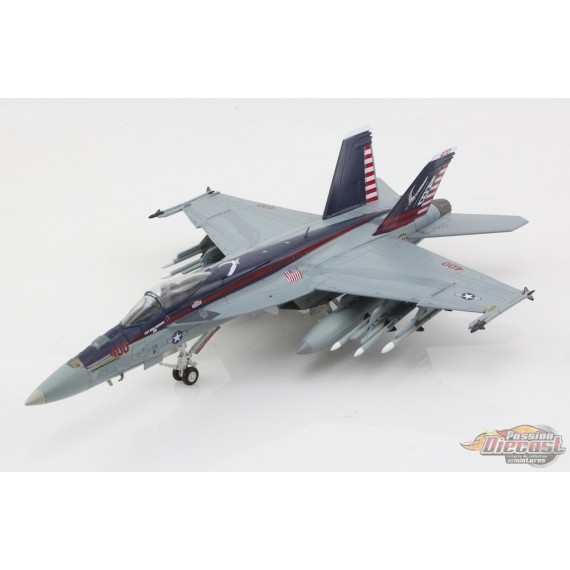 McDonnell Douglas F/A-18E Super Hornet / USN VFA-136 Knighthawks, AB400, USS Harry S. Truman, 2024 / HM1:72 HA5143