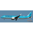 (Preorder)(Free shipping) Korean Air Airbus A321NEO "NC" / HL8509 / JC Wings / 1:200 - SA2107