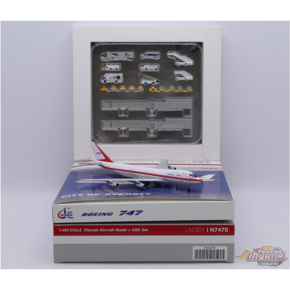 Boeing Corporation Boeing 747-100 "First Prototype - Museum Version / N7470 / JC Wings / 1:400 / XX40278