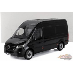 Mercedes-Benz Sprinter 2018 Black - Norev - 1:18 - 183041 - Passion Diecast