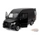 Mercedes-Benz Sprinter 2018 Noir - Norev 1:18 - 183041 - Passion Diecast