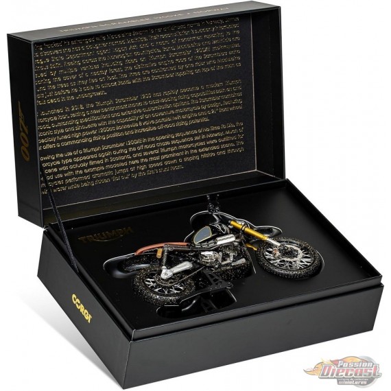 Triumph Scrambler 1200XE - NO TIME to DIE - Corgi - CC08403 Passion Diecast