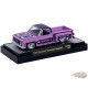 1978 Chevrolet Silverado Stepside Lowriders - Viloet - M2 Machine - 1:64 - 31500-MJS89