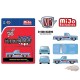 1976 Chevrolet Silverado Bonanza-10 SPIRIT OF 76 Squarebody USA - Bleu - M2 Machine - 1:64 - 31500-MJS99