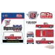 1976 Chevrolet Silverado Bonanza-10 SPIRIT OF 76 Squarebody USA - Rouge - M2 Machine - 1:64 - 31500-MJS98
