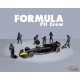 Figures Formula Pit Crew - Team Blue - American Diorama - 1/64 - AD-2442 Passion Diecast