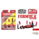Figures Formula Pit Crew - Team Red - American Diorama - 1/64 - AD-2443 Passion Diecast