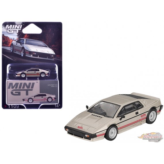 Lotus Esprit Turbo - Argent métallisé - Mini GT - 1:64 - MGT01109 Passion Diecast