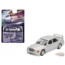 Mercedes-Benz 190E 2.5-16 Evolution II Astral Silver - Mini GT - 1:64 - MGT00852 Passion Diecast